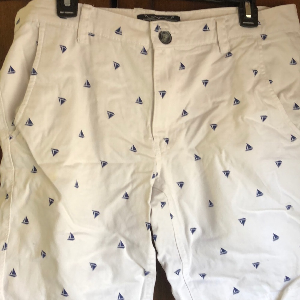 White Boat shorts